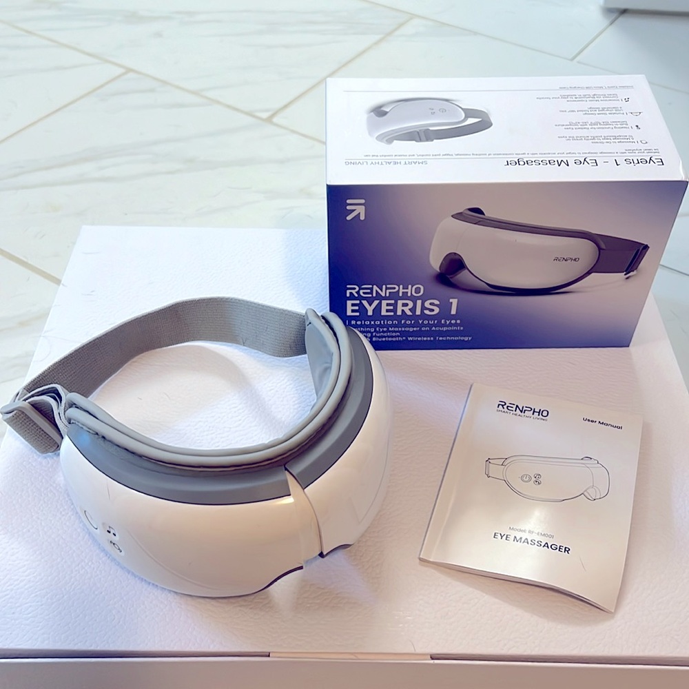 NWT! Renpho eyeris 1 eye  massager with heat music and Bluetooth technology
